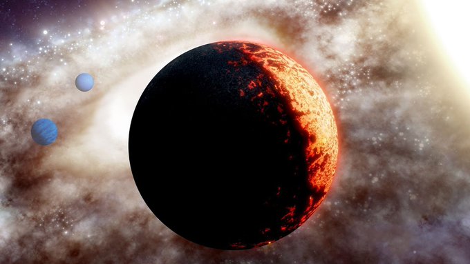 علماء الفلك يكتشفون كوكبا غريبا له ثلاث شموس!