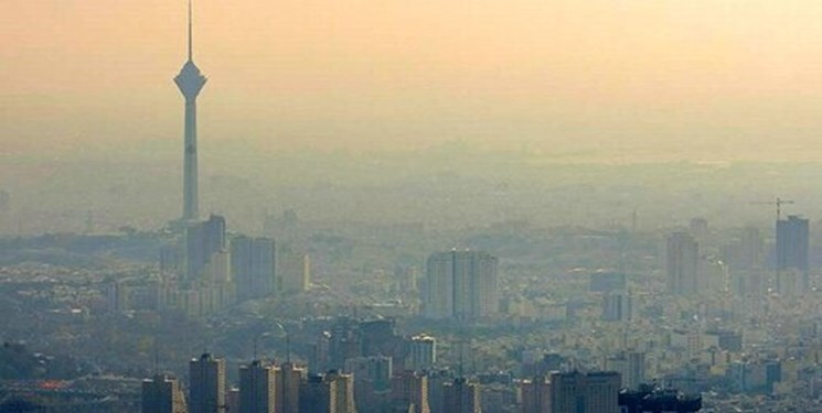بالصور ؛ تلوث الهواء فی ایران و العاصمة الایرانیة