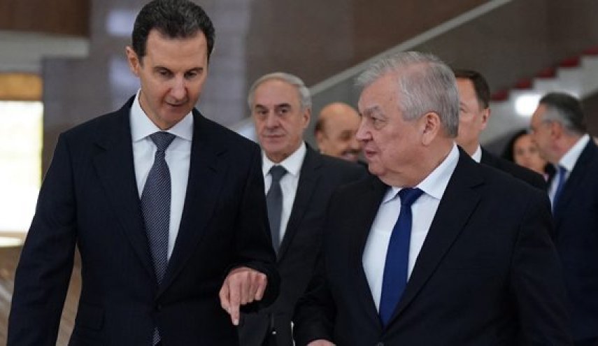 بشار الأسد ومبعوث بوتین یبحثان آليات تنمية العلاقات بين البلدين