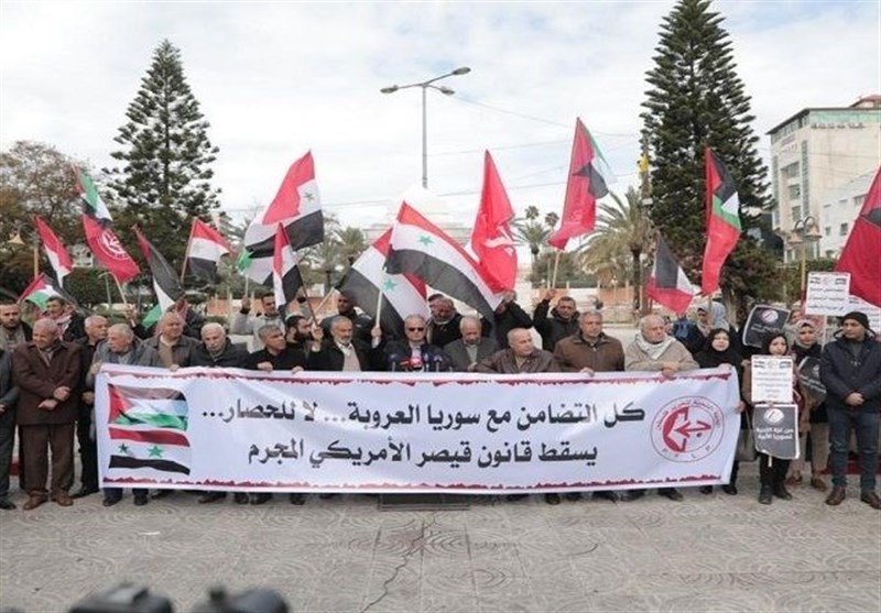 قیادات فلسطینیة : سوریا تتعرّض لمؤامرة نتیجة مواقفها تجاه القضیّة الفلسطینیة