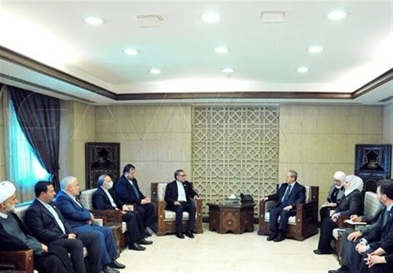 وفدبرلمانی إیرانی یلتقی وزیر الخارجیة السوری