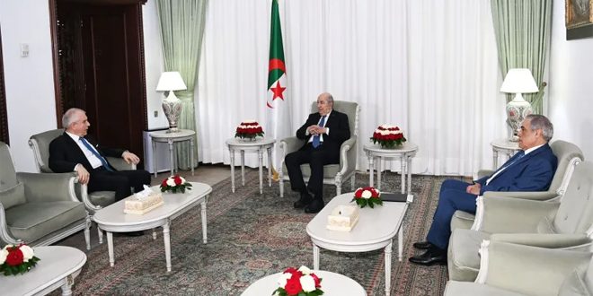 الرئيس تبون يستقبل سفير سورية لدى الجزائر بمناسبة انتهاء مهامه – S A N A