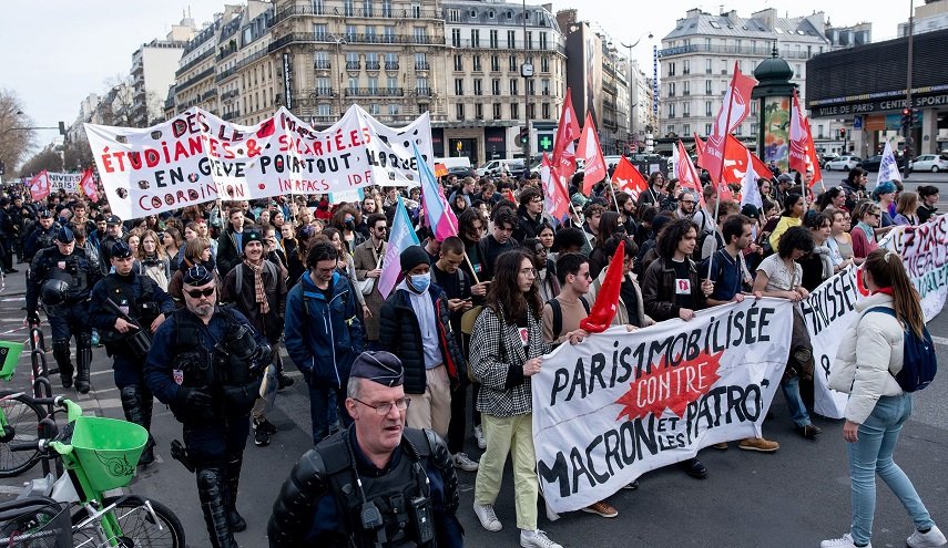 باريس تشهد موجة جديدة من الاحتجاجات + فيديو
