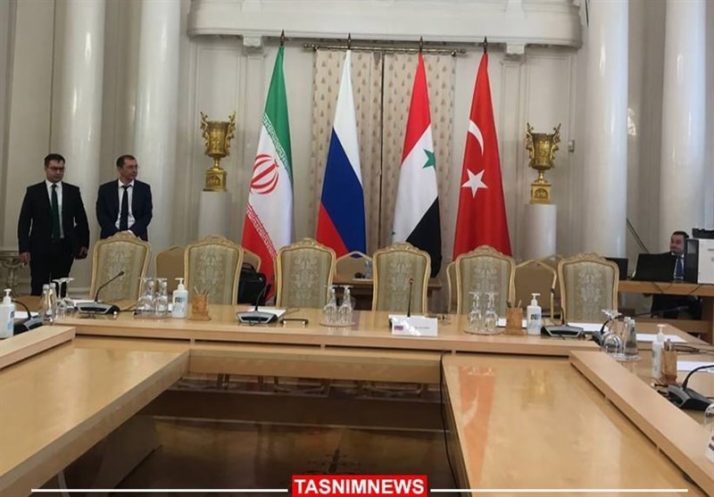 انطلاق الاجتماع الرباعی على مستوى وزراء خارحیة إیران وسوریا وروسیا وترکیا