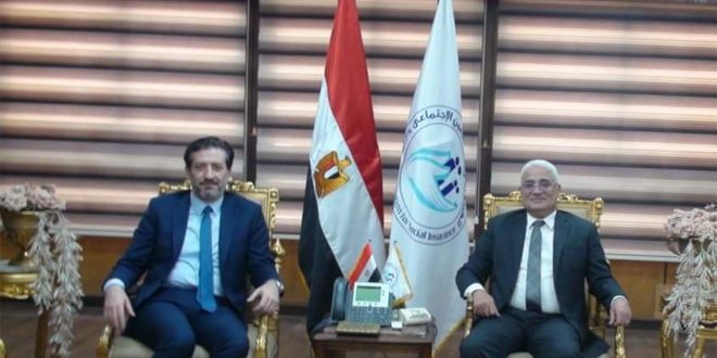 تعزيز علاقات العمل المشتركة خلال مباحثات سورية مصرية – S A N A