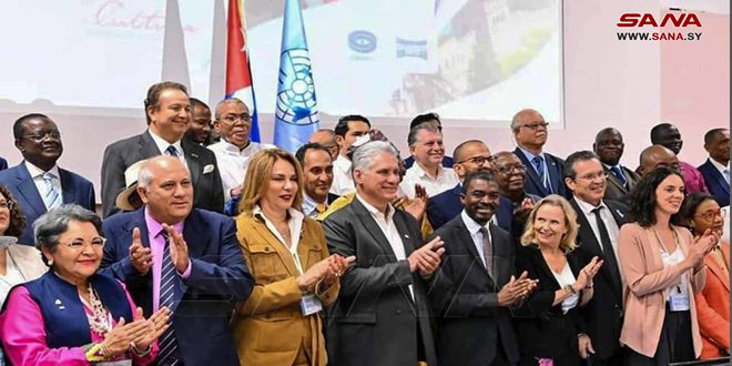 سورية تشارك في اجتماع وزراء الثقافة لمجموعة ال77 والصين في كوبا – S A N A