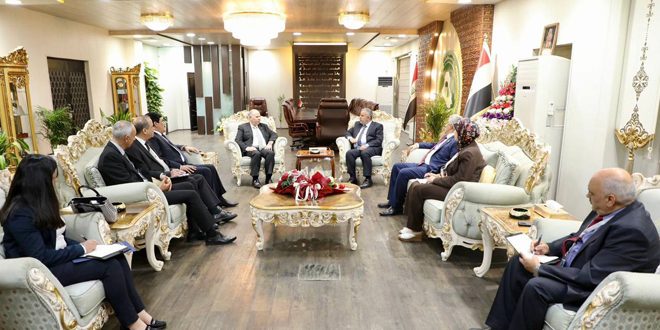 مباحثات سورية عراقية لتعزيز التعاون في مجال الموارد المائية – S A N A