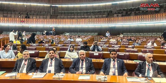 وفد من مجلس الشعب يشارك في المؤتمر الدولي للدستور الباكستاني – S A N A