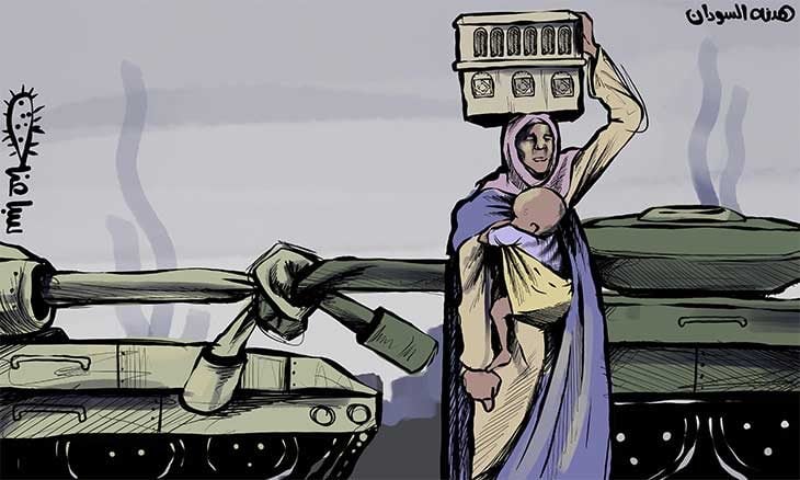 کاریکاتیر ؛ هدنة السودان…