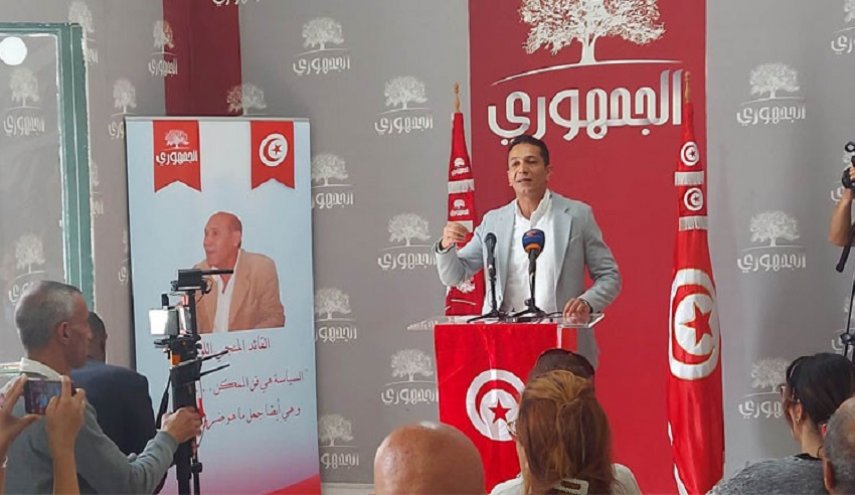 الحزب الجمهوري التونسي يقيم فعالية لمرور 100 يوم على اعتقال زعيمه