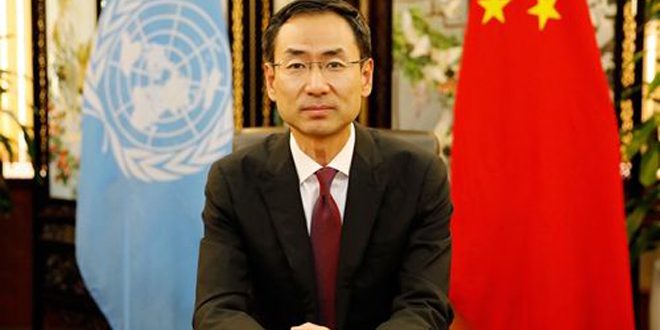 الصين تدعو لزيادة الدعم الإنساني ولرفع العقوبات غير القانونية عن سورية – S A N A