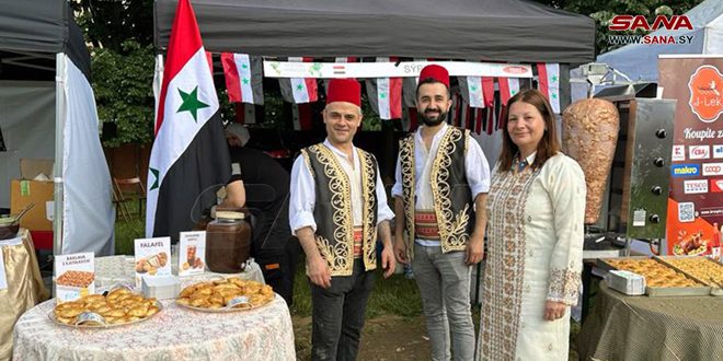 مهرجان (الثقافة والطعام يوحدان الشعوب) في براغ يبدأ فعالياته بمشاركة سورية – S A N A