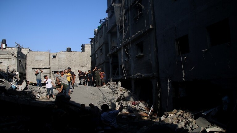 ارتفاع حصيلة ضحايا القصف الإسرائيلي لغزة إلى 1417 شهیدا
