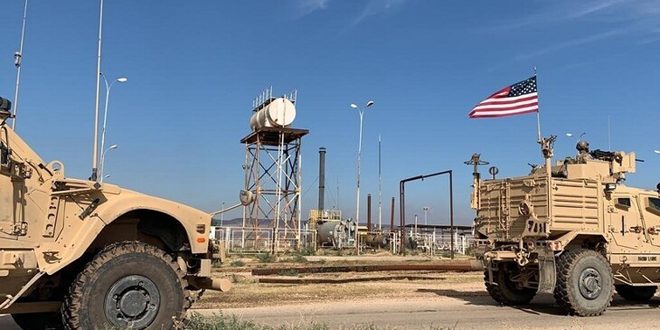 المقاومة العراقية تستهدف الاحتلال الأمريكي في قاعدة مطار أبو حجر- خراب الجير شمال شرق سورية