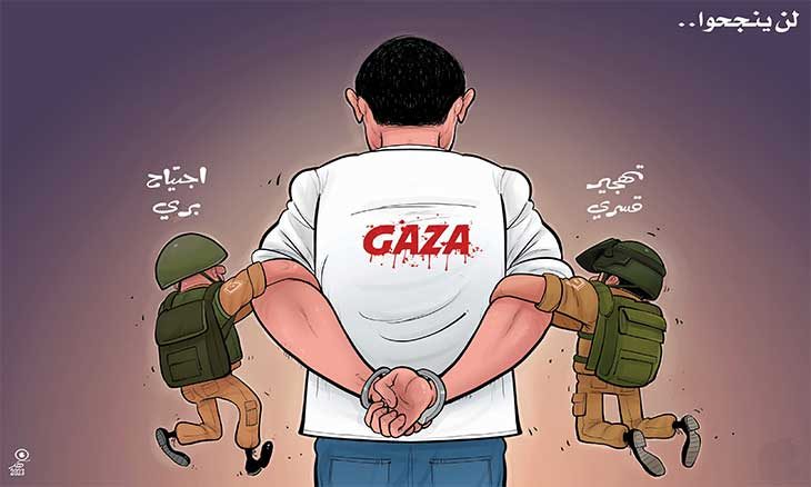 صمود غزة ؛ لن ينجحوا …