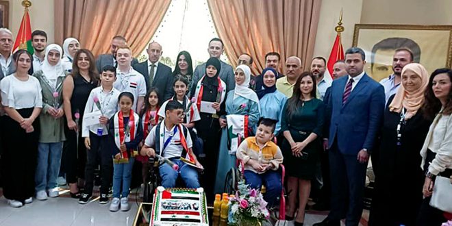 الجالية السورية في الإمارات تكرم أبطال تحدي القراءة العربي في سورية – S A N A