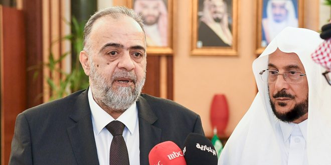 السيد وآل الشيخ يؤكدان عمق العلاقات الأخوية بين سورية والسعودية – S A N A