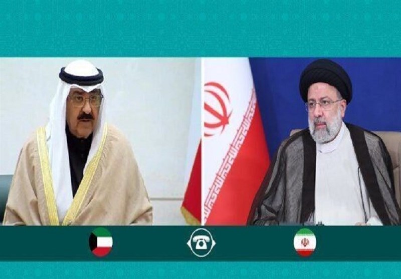 خلال اتصال هاتفی مع امیر الکویت.. رئیسی: نامل بالمزید من تطویر العلاقات مع الکویت فی المرحلة الجدیدة