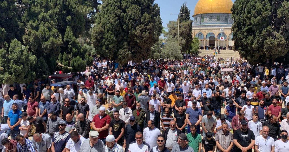 15 ألفًا يؤدون صلاة الجمعة في المسجد الأقصى رغم تضييقات الاحتلال | وكالة شمس نيوز الإخبارية - Shms News |