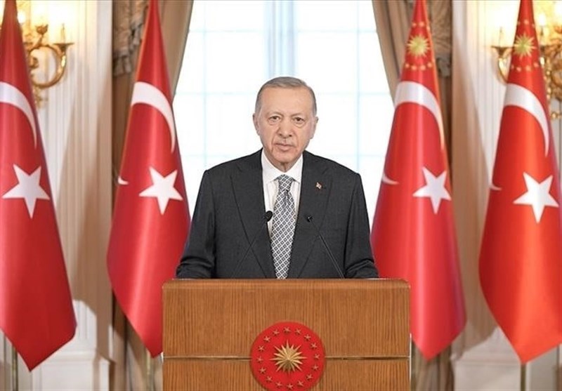 أردوغان: نبذل جهودا حثیثة لضمان عدم تغاضی العالم عن جرائم إسرائیل فی غزة