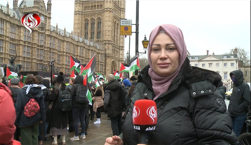 الشعب البريطاني يضغط علی البرلمان لإيقاف الحرب علی غزة