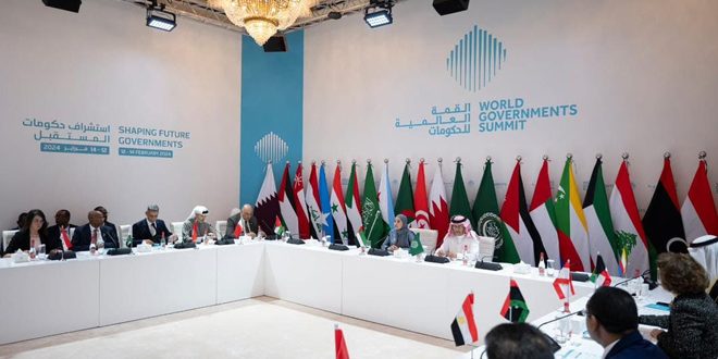 سورية تشارك في أعمال القمة العالمية للحكومات في الإمارات – S A N A