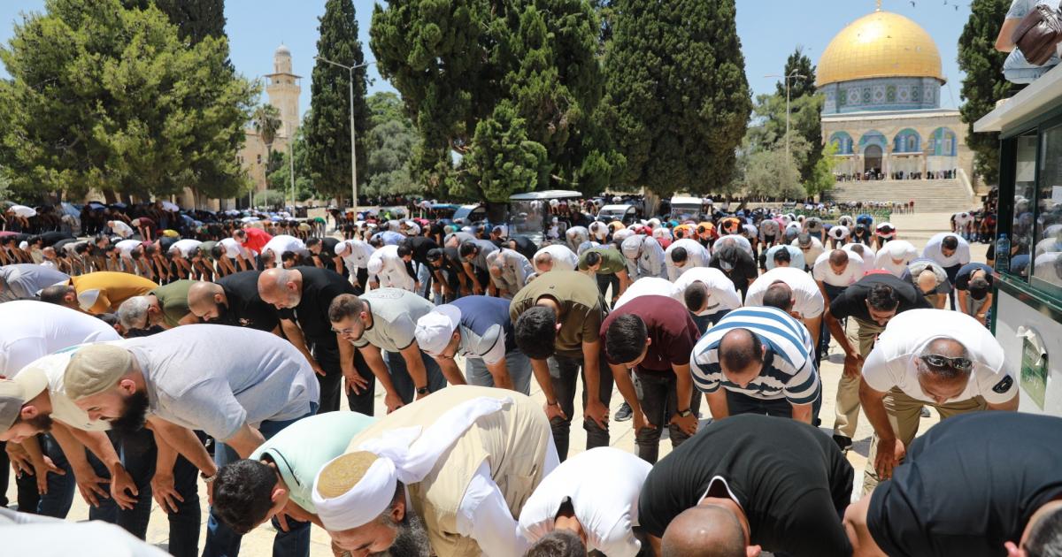 25 ألف مصلٍ يؤدون الجمعة في المسجد الأقصى | وكالة شمس نيوز الإخبارية - Shms News |