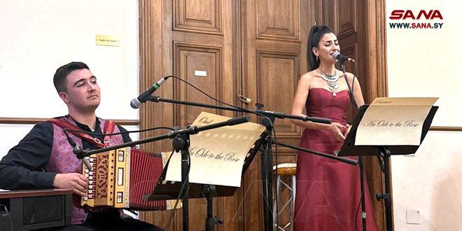 (أنشودة وردة)… أمسية موسيقية سورية إيطالية ضمن فعاليات مشروع (الوردة الشامية في سانريمو 2024)