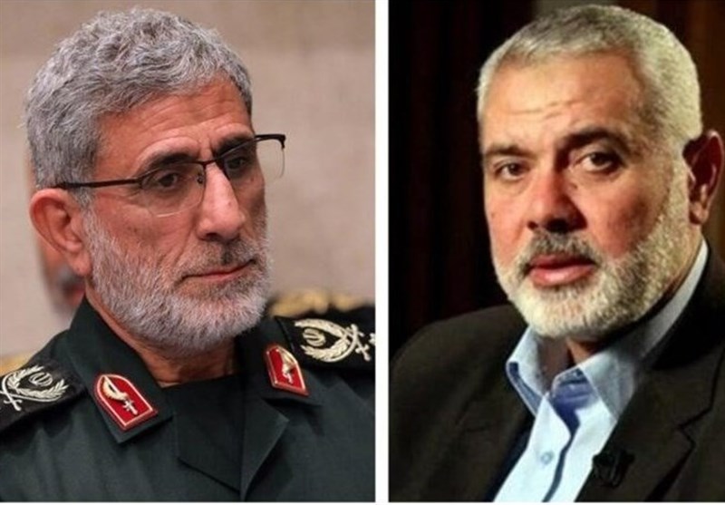 قائد قوة القدس یوجّه رسالة تعزیة إلى رئیس المکتب السیاسی لحرکة حماس- الأخبار ایران