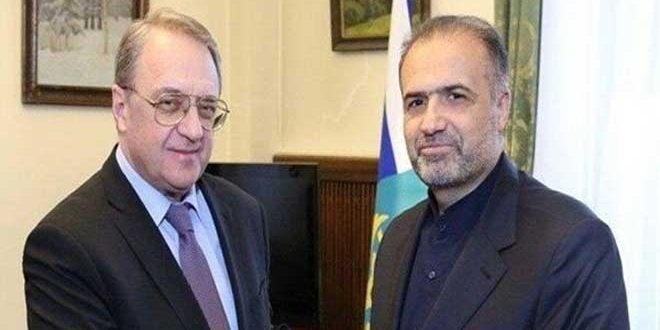 مباحثات روسية-إيرانية حول تطورات الأوضاع في المنطقة – S A N A