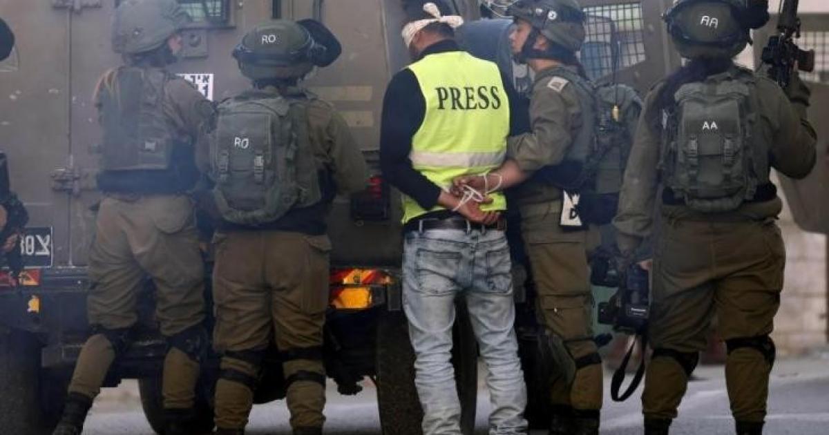 معطيات: الاحتلال اعتقل نحو 100 صحفي منذ 7 أكتوبر | وكالة شمس نيوز الإخبارية - Shms News |