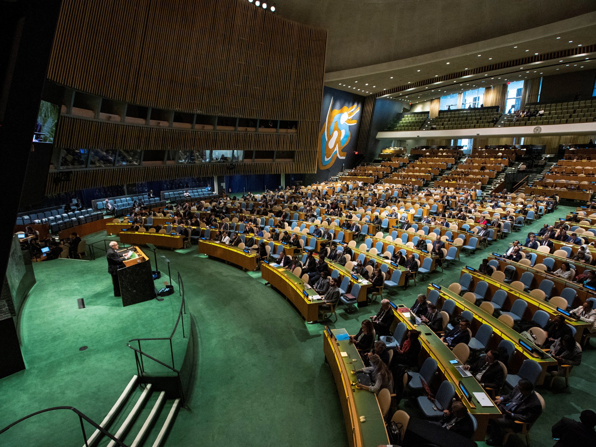 الأمم المتحدة تدعم طلب فلسطين للانضمام: كيف صوتت بلادكم؟  |  أخبار الحرب الإسرائيلية على غزة