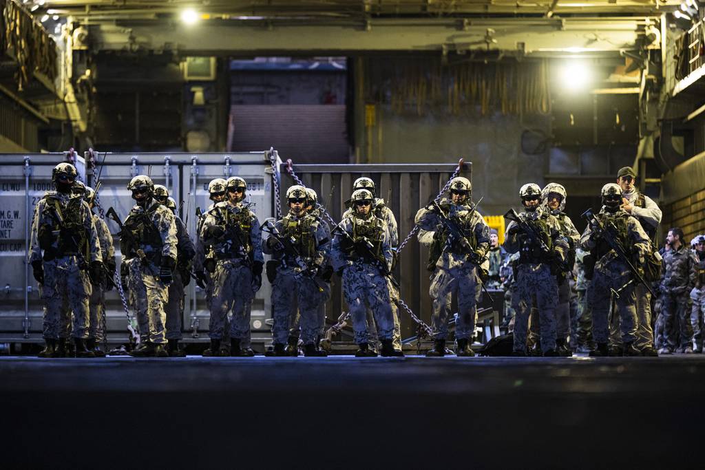 A view of the Thales Defense and Security Inc. manufacturing floor in Clarksburg, Maryland.