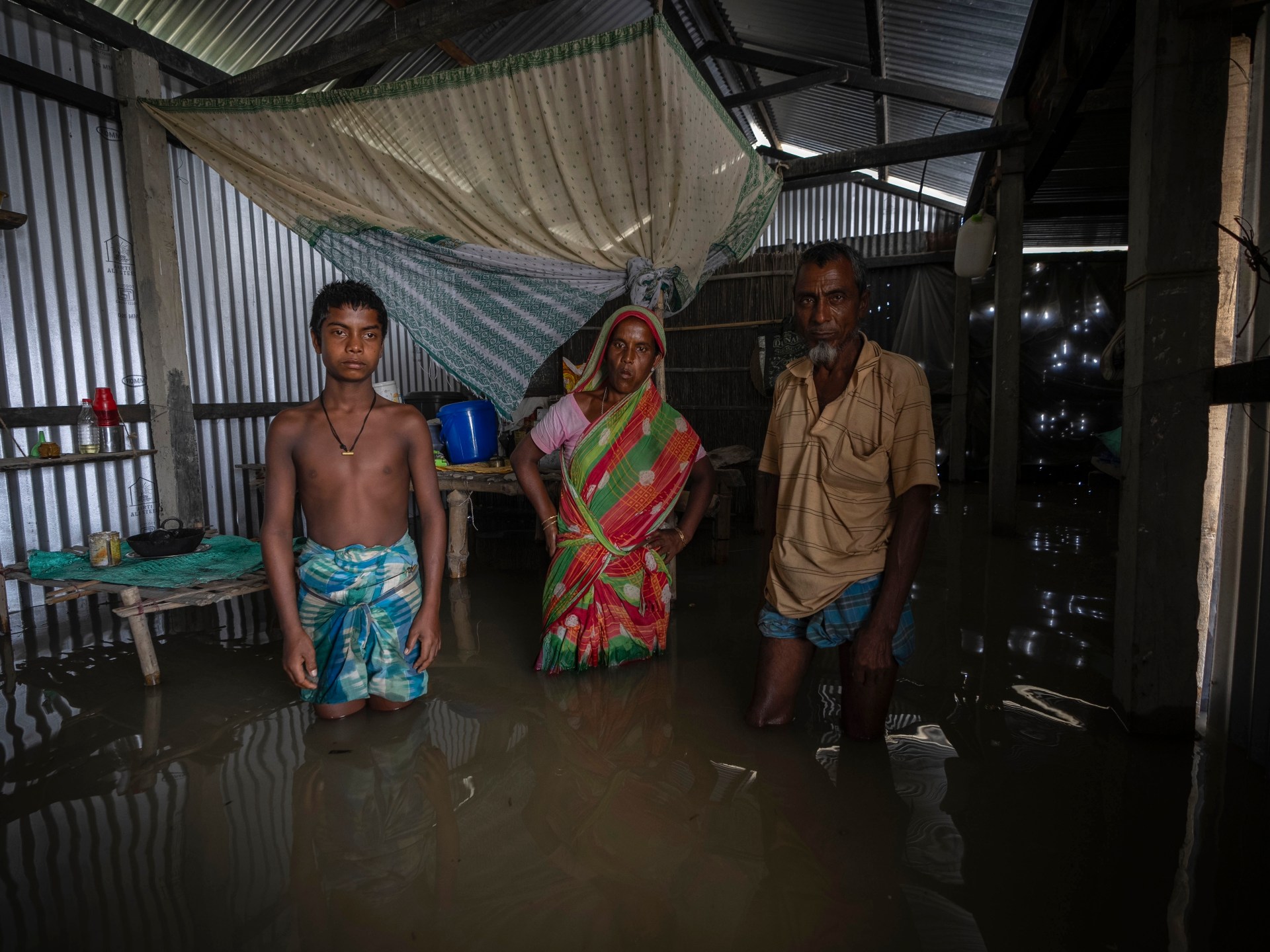 سكان الجزر النهرية في الهند يعودون إلى ديارهم بين الفيضانات |  أخبار أزمة المناخ