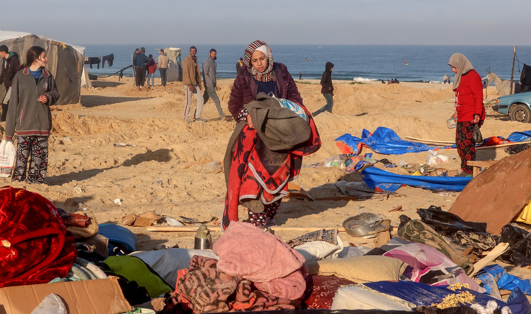 هذا هو المكان الذي طلب الجيش الإسرائيلي من سكان رفح الذهاب إليه |  غزة