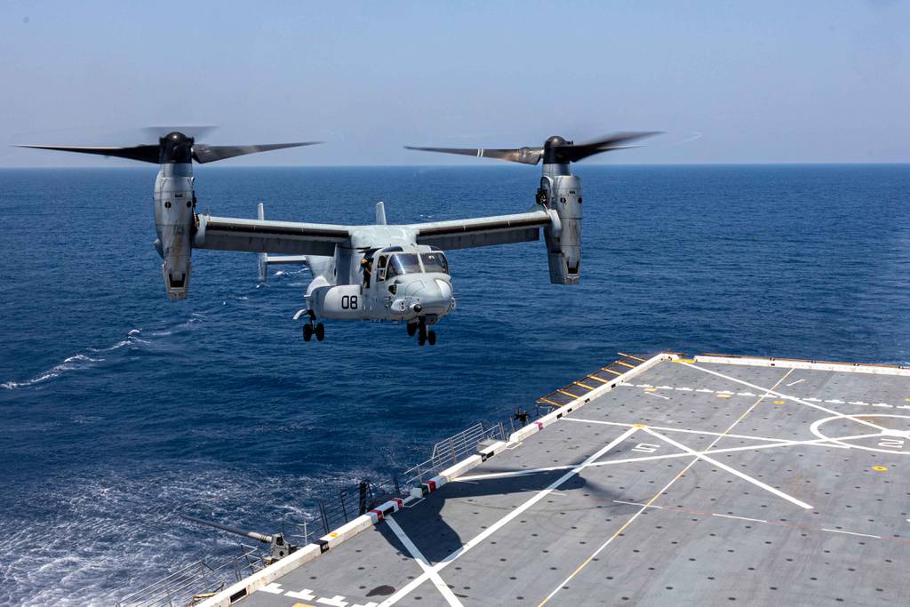 A Multi-Mission Reconnaissance Craft sails out of the Del Mar Boat Basin during Project Convergence Capstone 4 at Camp Pendleton, California.