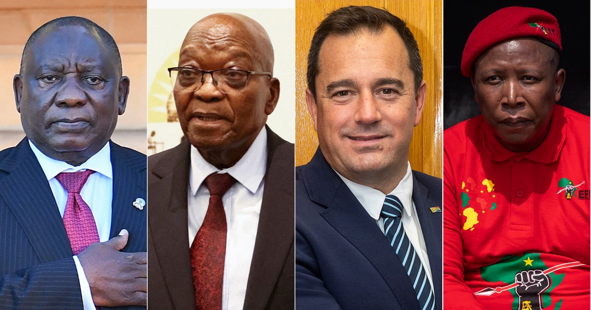 South Africa elections 2024: Ten key people who could shape it | Elections News