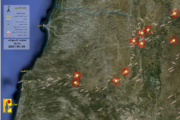 "حزب الله" يعلن تنفيذ 10 عمليات نوعية ضد جيش الاحتلال