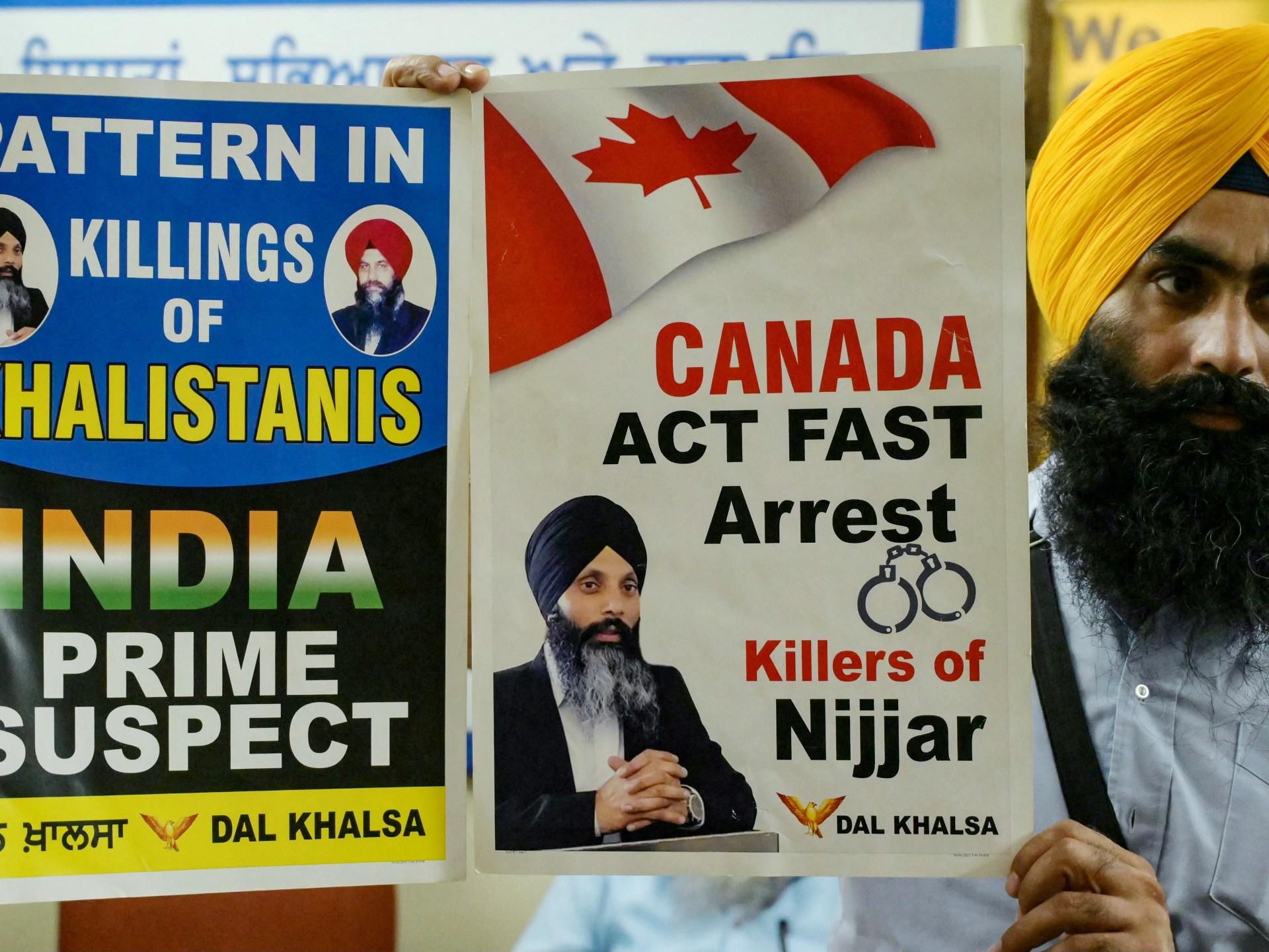 اغتيالات السيخ: هل ترفع الولايات المتحدة وكندا ضغوطها على الهند؟  |  أخبار السياسة
