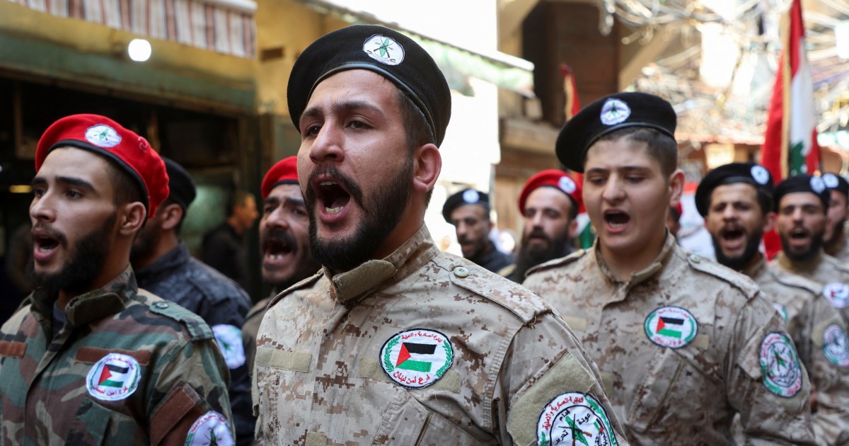 الفلسطينيون في لبنان مستعدون للقتال إذا بدأت إسرائيل الحرب مع حزب الله |  أخبار الصراع الإسرائيلي الفلسطيني