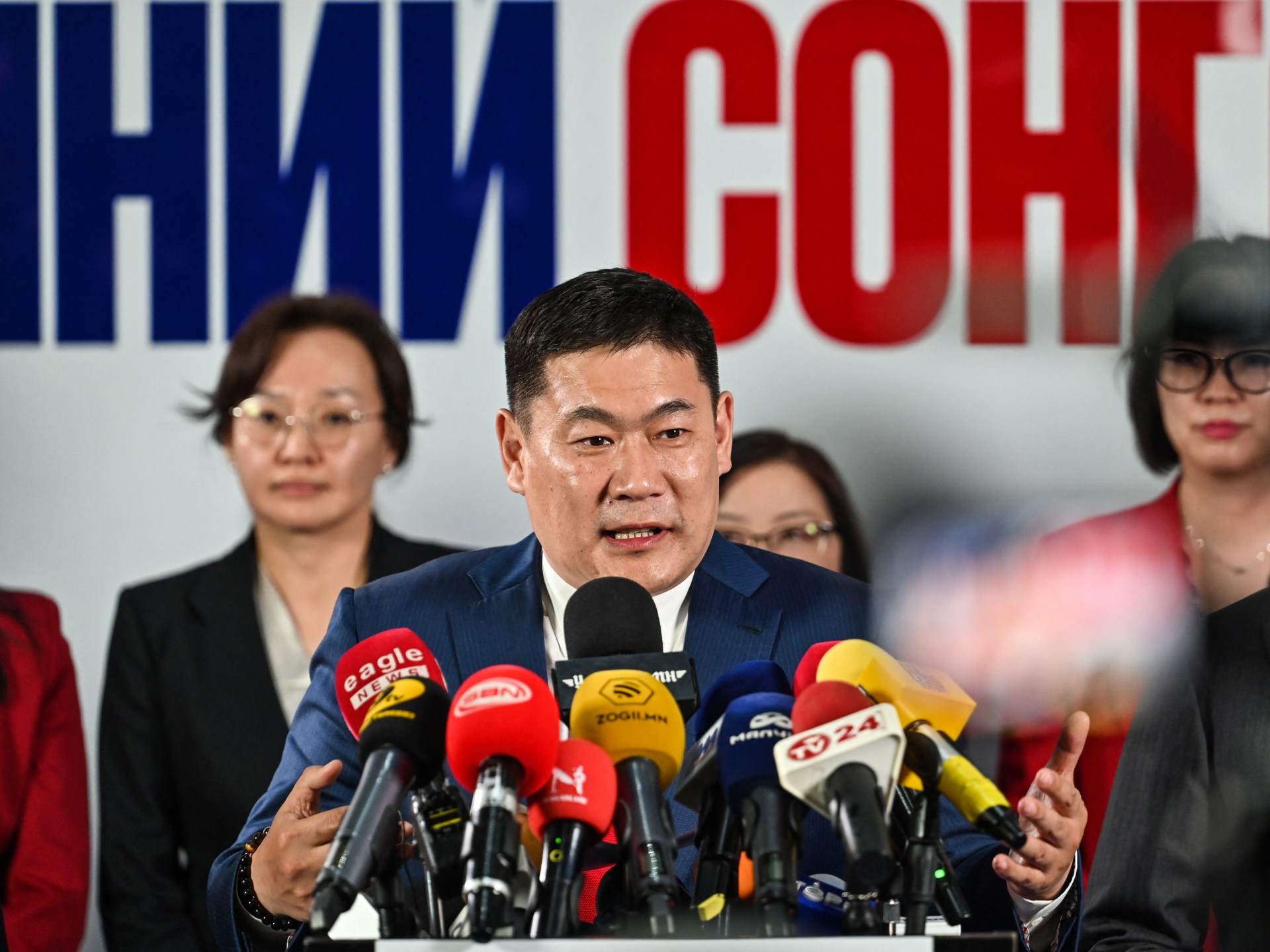 النتائج الأولية للانتخابات تظهر تقدم حزب الشعب المنغولي |  أخبار الانتخابات