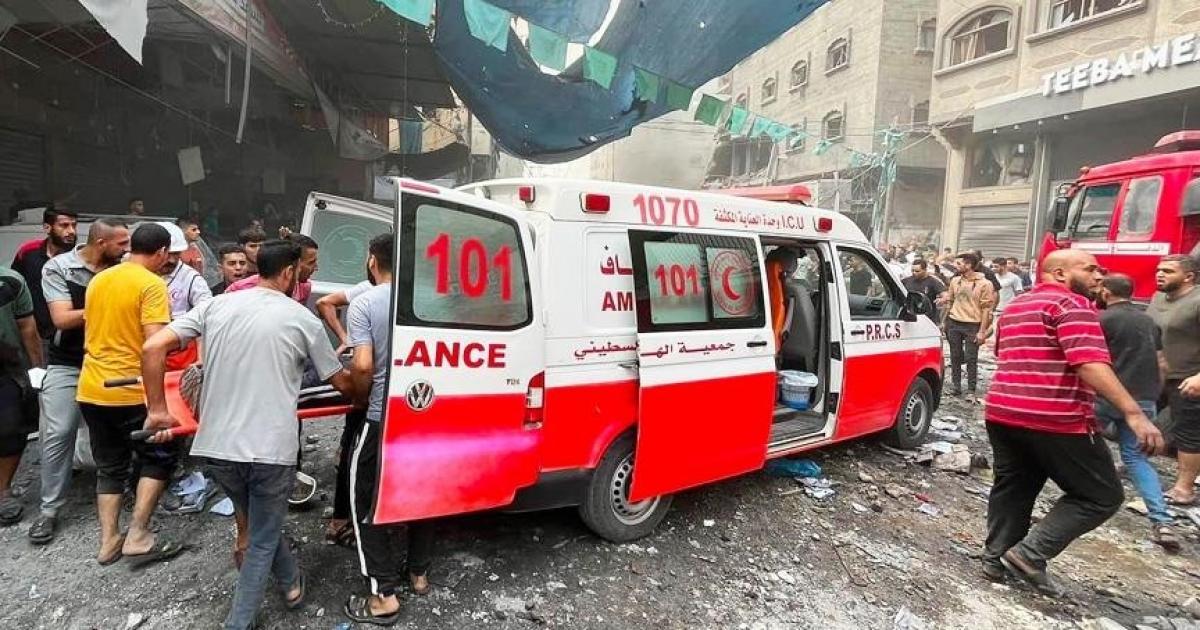 الهلال الأحمر: توقف 18 مركبة إسعاف عن العمل في قطاع غزة بسبب نفاد الوقود | وكالة شمس نيوز الإخبارية - Shms News |