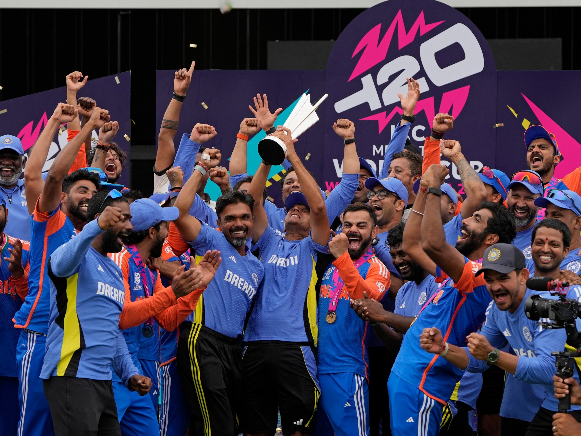 فازت الهند على جنوب إفريقيا بفارق 7 أشواط لتفوز بكأس العالم ICC T20 2024 |  أخبار كأس العالم T20 للرجال من ICC