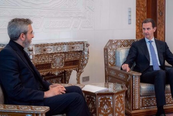 لقاء باقري مع الأسد.. علاقات ايران وسوريا عميقة وإستراتيجية