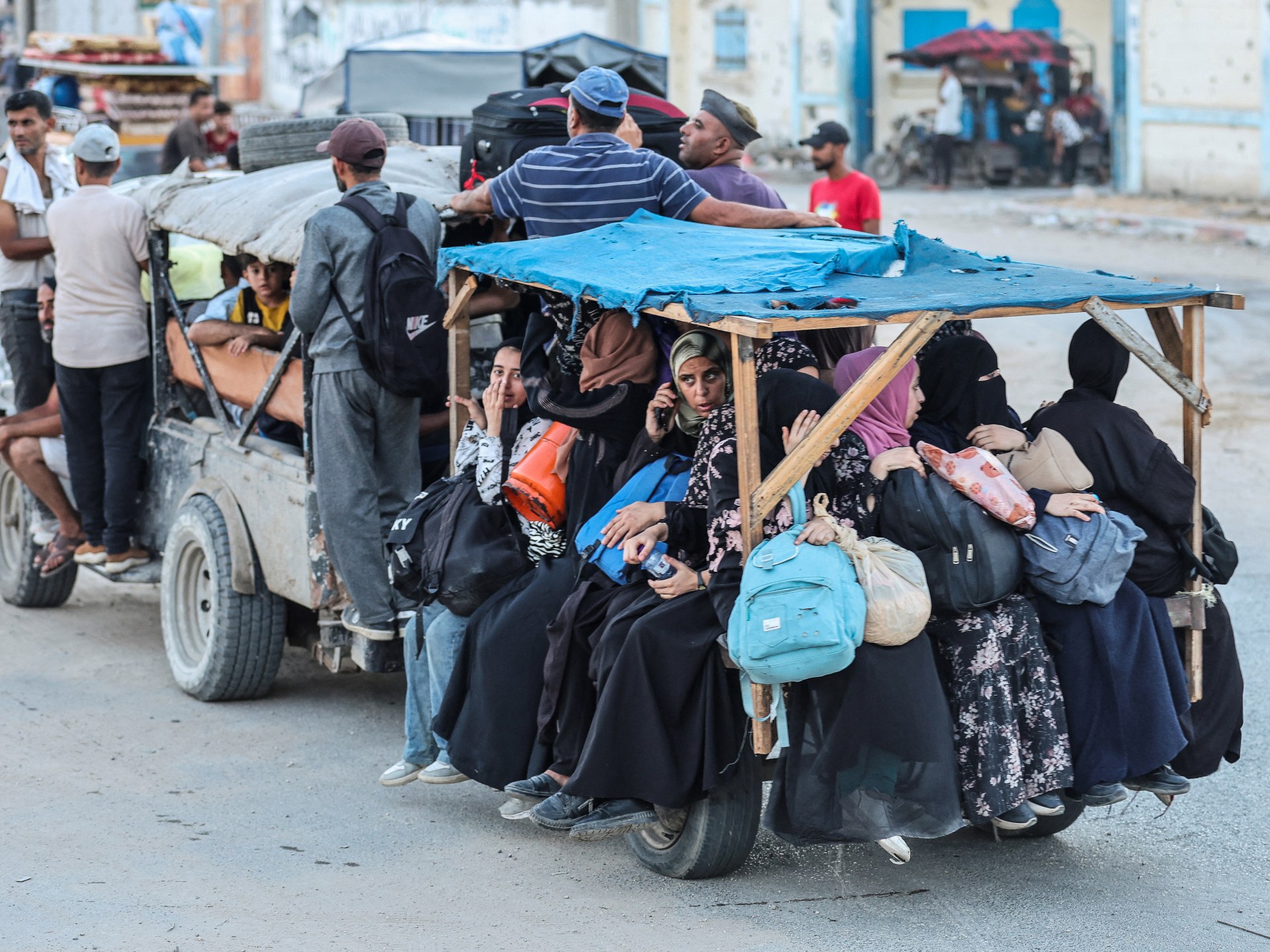 الأمم المتحدة: 86% من غزة تحت أوامر الإخلاء الإسرائيلية | أخبار الصراع الإسرائيلي الفلسطيني