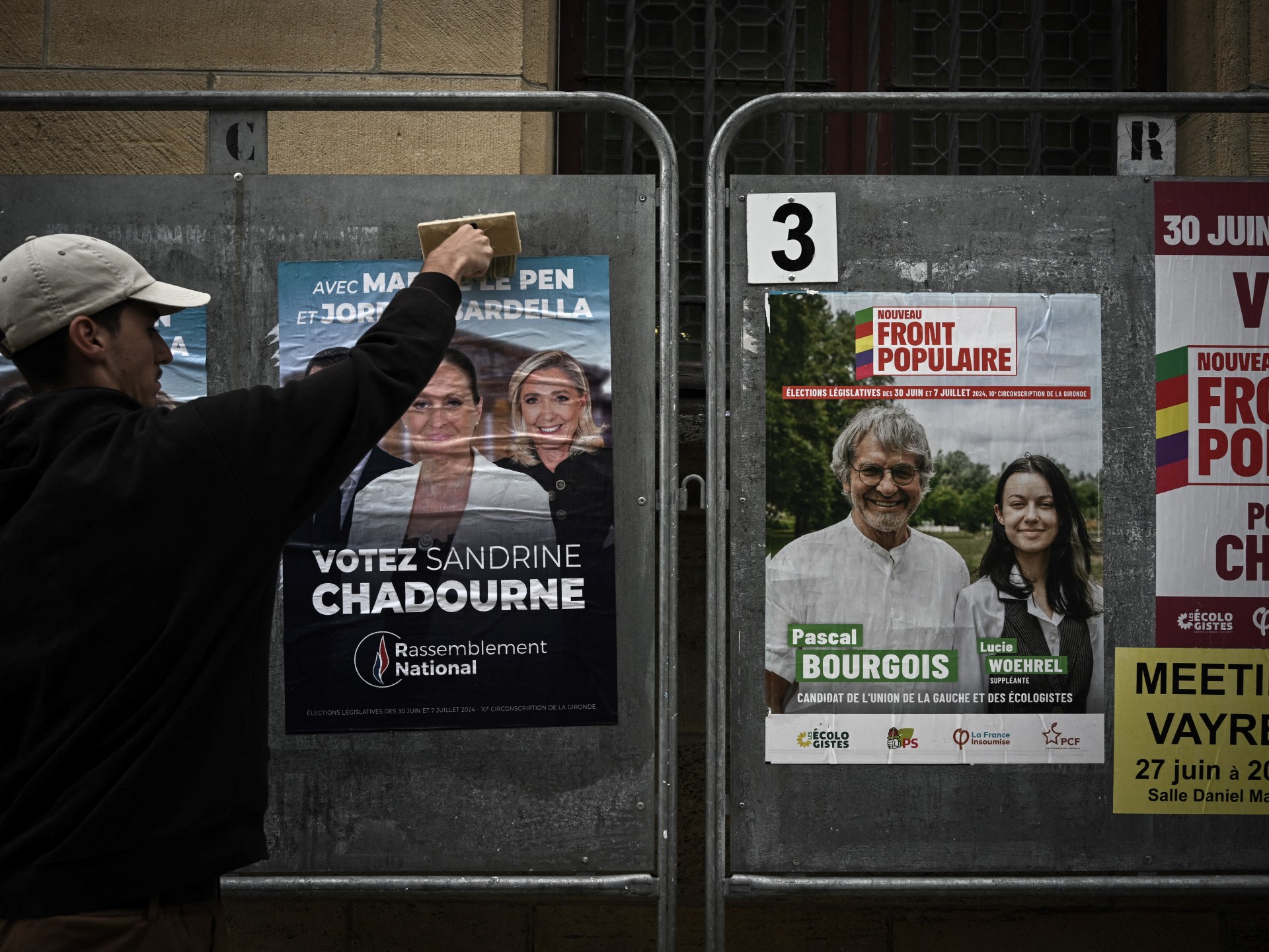 مئات المرشحين ينسحبون من جولة الإعادة في الانتخابات الفرنسية في محاولة لإحباط اليمين المتطرف | إيمانويل ماكرون نيوز