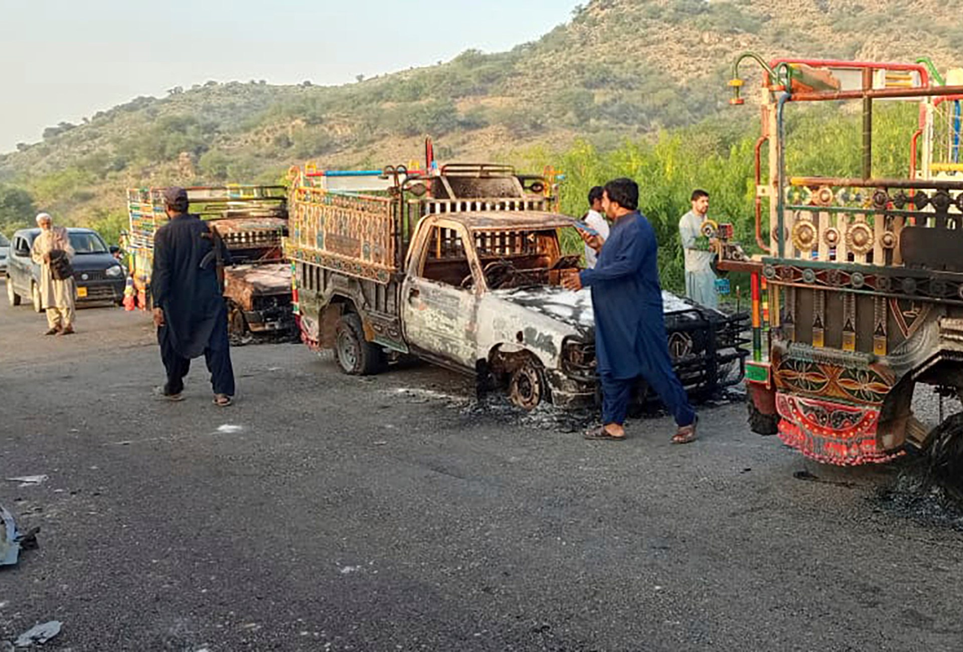 مقتل 38 شخصا على الأقل في هجمات مسلحة متعددة في إقليم بلوشستان الباكستاني | أخبار الجريمة