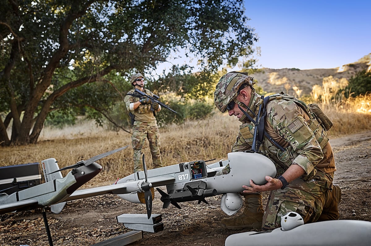 تستخدم شركة AeroVironment طائرة بدون طيار تابعة للجيش لإجراء تغييرات سريعة في ساحة المعركة