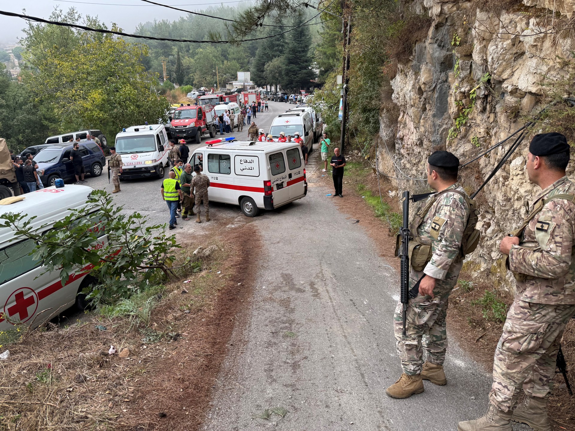 غارة إسرائيلية تقتل 18 شخصا في شمال لبنان بينما يكثف حزب الله هجماته | أخبار حزب الله