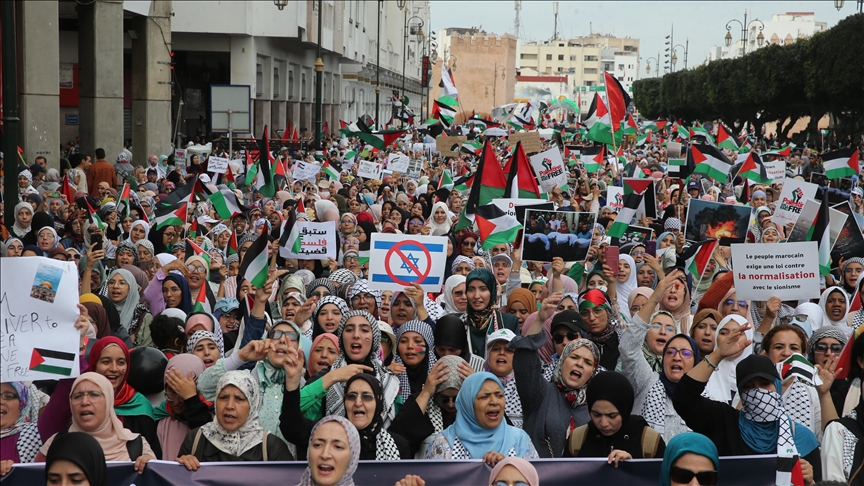 التضامن مع غزة يتصدر المشهدين الحقوقي والاحتجاجي في المغرب منذ بداية 2024